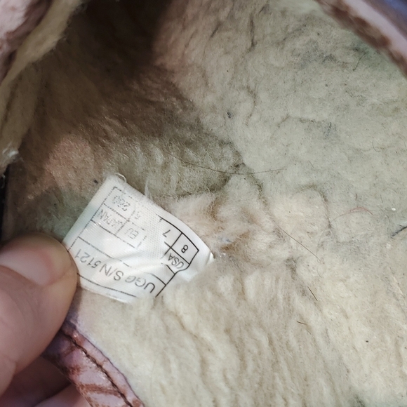 Ugg Australia Mens Loafer Insulated Lines boots shoes sz 8 - Picture 9 of 11